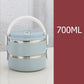 Cute Japanese Lunch Box For Kids School Portable Food Container Stainless Steel