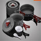 Picnic cookware set camping pot set camping pot