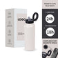 304 Stainless Steel Vacuum Cup Creative Magnetic Water Cup Insulated Sports Water Bottle With Straw Outdoor Insulated Water Mug With Magnetic Phone Holder