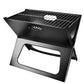 Portable Charcoal Grill - Mini BBQ Grill - Small Table Top Charcoal Grill For Camping, Outdoor Cooking - Foldable Camping Grill For Picnics, Tailgating And Backyard Grilling